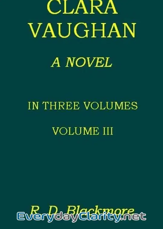 Book cover: Clara Vaughan, Volume 3 (Of 3)