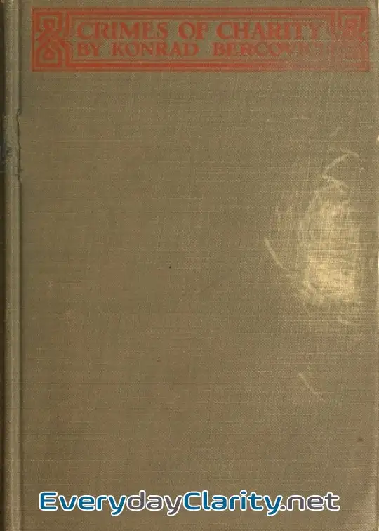 Book cover: Crimes Of Charity