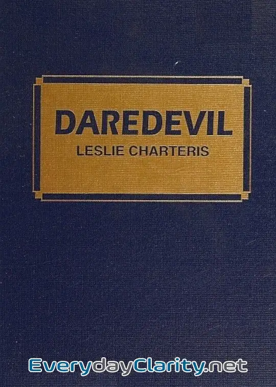Book cover: Daredevil