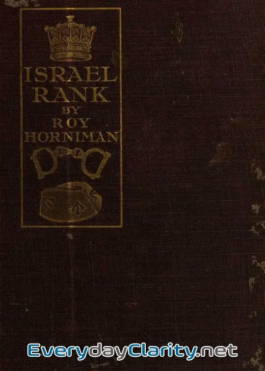 Book cover: Israel Rank