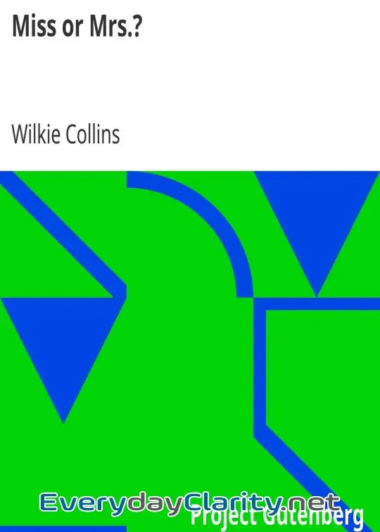 Book cover: Miss Or Mrs