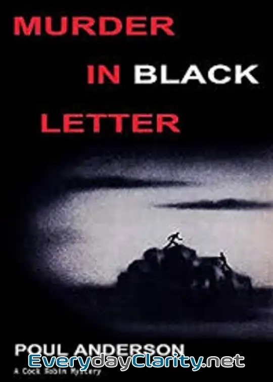 Book cover: Murder In Black Letter