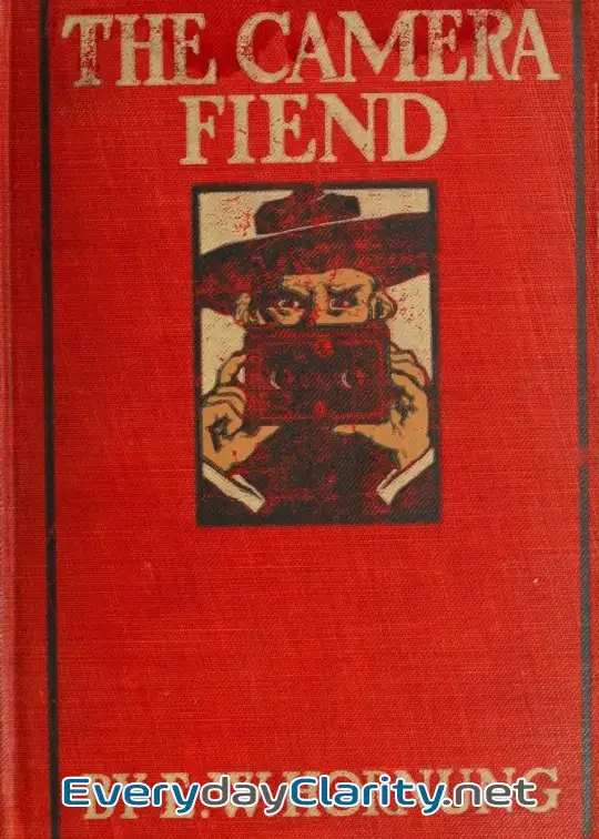 Book cover: The Camera Fiend