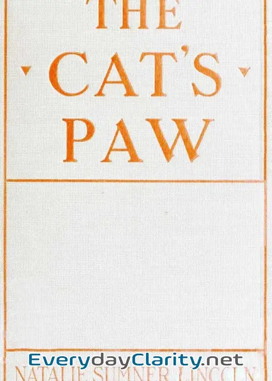 Book cover: The Cat’s Paw