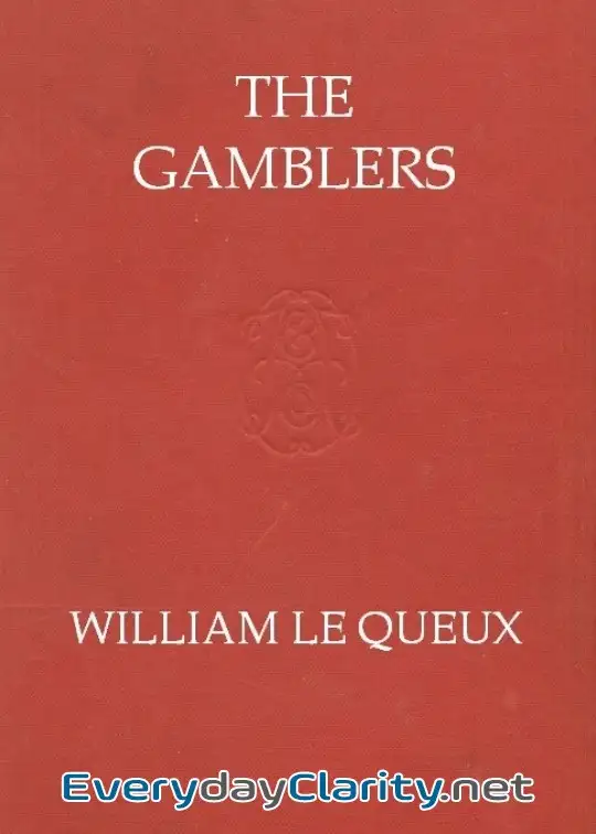 Book cover: The Gamblers