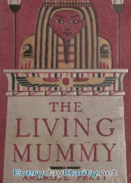 Book cover: The Living Mummy