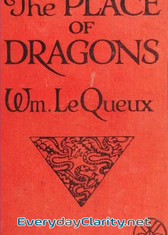 Book cover: The Place Of Dragons. A Mystery