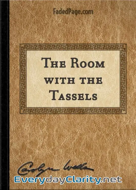 Book cover: The Room With The Tassels