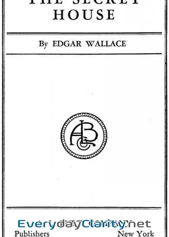 Book cover: The Secret House