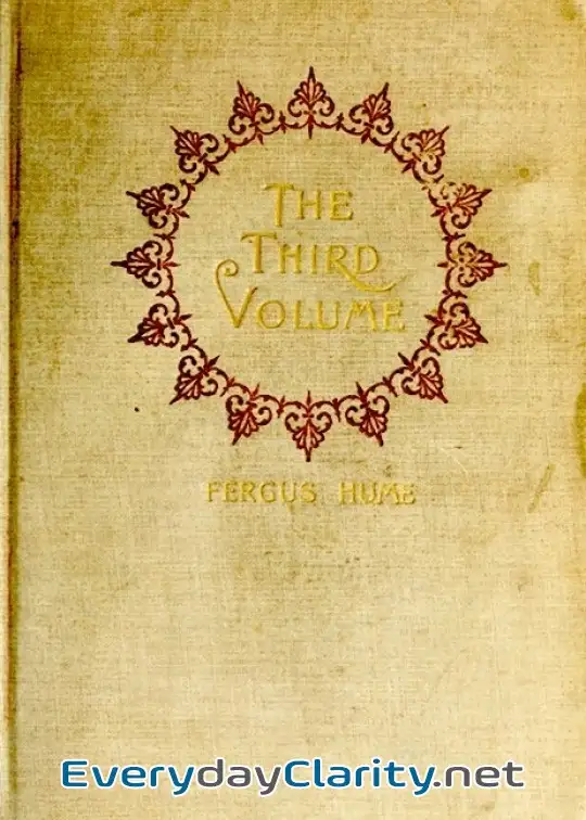 Book cover: The Third Volume
