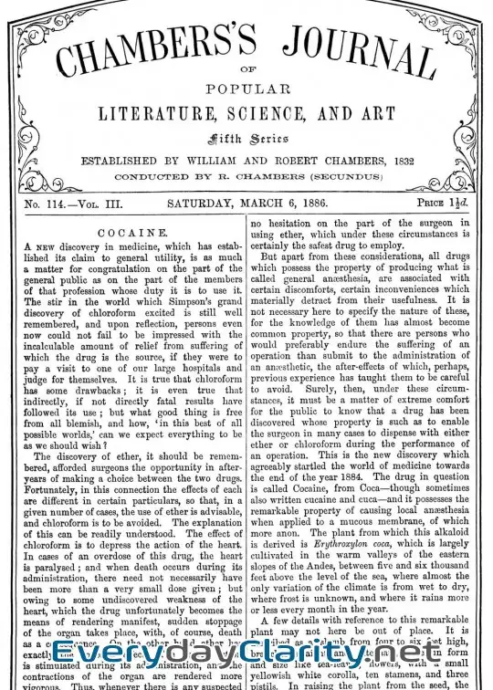 Book cover: Chambers’s Journal Of Popular Literature, Science, And Art, Fifth Series, No. 114, Vol. Ii