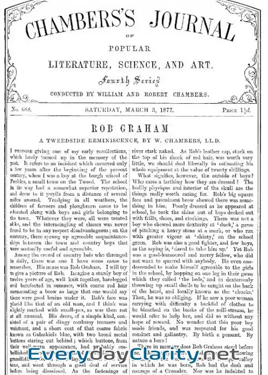 Book cover image Chambers’s Journal Of Popular Literature, Science, And Art, No. 688 . March 3, 1877