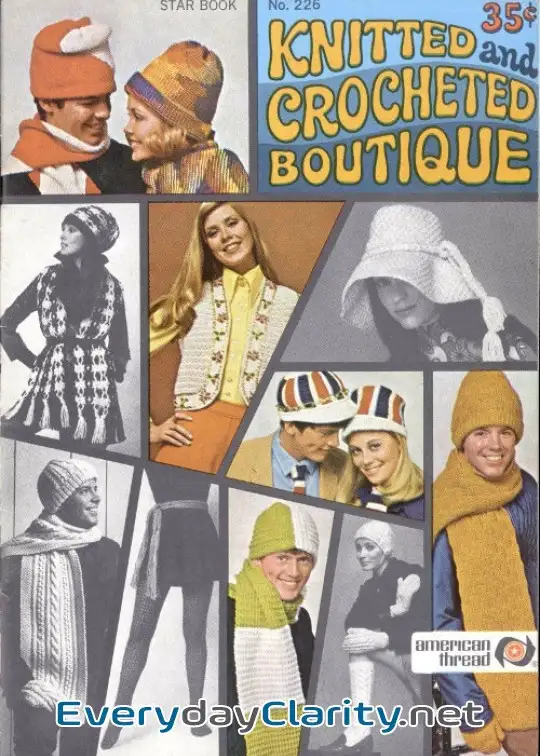 Book cover image Knitted And Crocheted Boutique