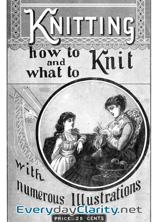 Book cover image Knitting