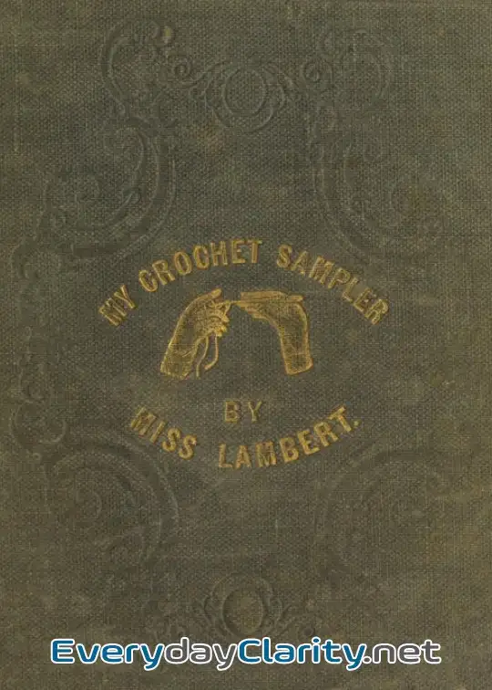 Book cover: My Crochet Sampler