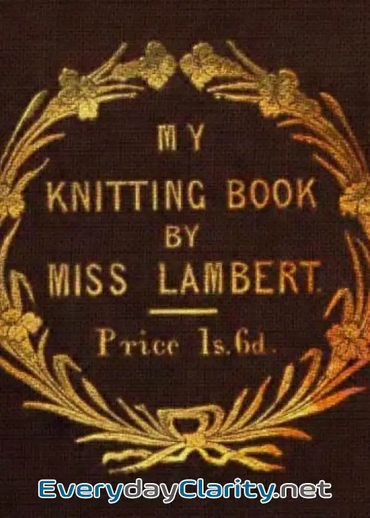 Book cover: My Knitting Book