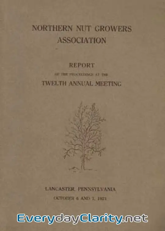 Book cover image Northern Nut Growers Association Report Of The Proceedings At The Twelfth Annual Meeting