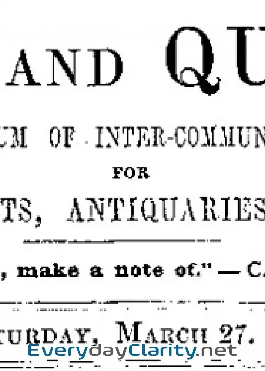 Book cover: Notes And Queries, Vol. V, Number 126, March 27, 1852 . A Medium Of Inter-Communication Fo