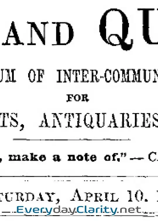 Book cover: Notes And Queries, Vol. V, Number 128, April 10, 1852 . A Medium Of Inter-Communication Fo