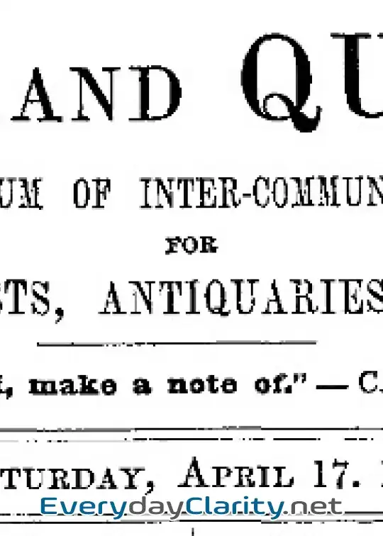 Book cover image Notes And Queries, Vol. V, Number 129, April 17, 1852 . A Medium Of Inter-Communication Fo