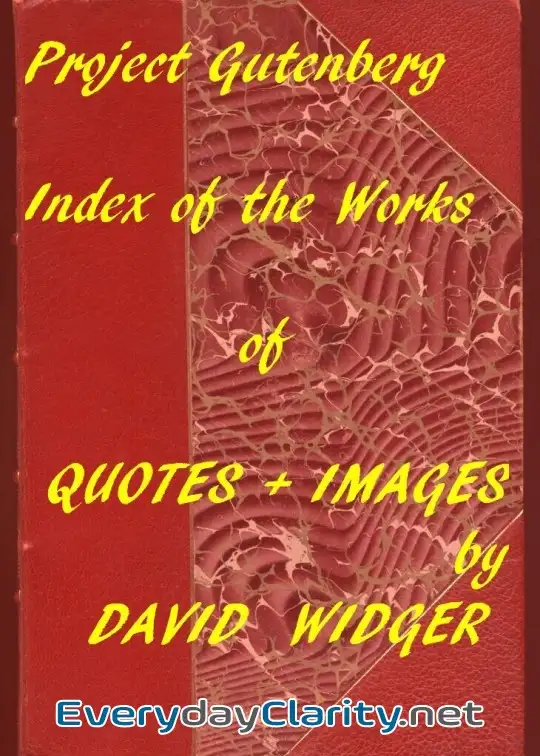 Book cover image Quotes And Images. An Index Of The Project Gutenberg Collection Of Quotes And Images