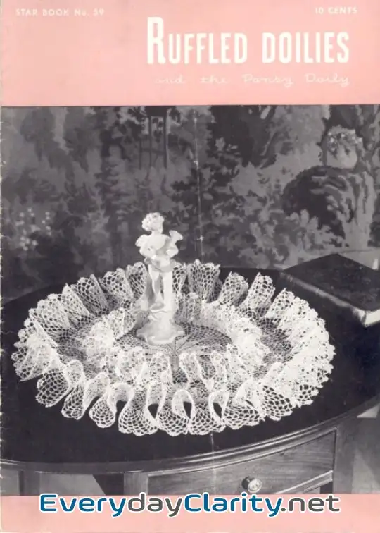 Book cover image Ruffled Doilies And The Pansy Doily
