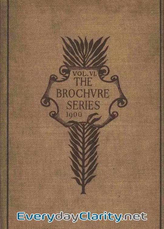 Book cover image The Brochure Series Of Architectural Illustration, Vol. 06, No. 04, April 1900 . The Petit
