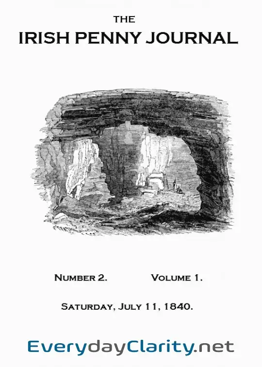 Book cover image The Irish Penny Journal, Vol. 1 No. 02, July 11, 1840