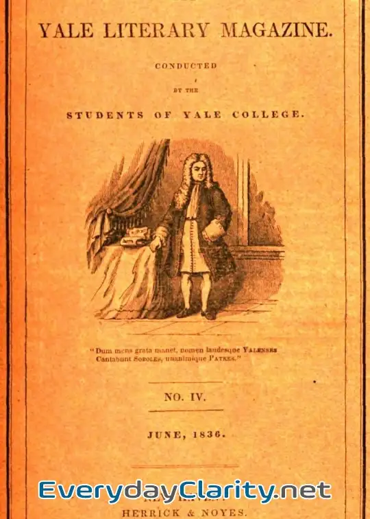 Book cover image The Yale Literary Magazine (Vol. I, No. 4, June 1836)