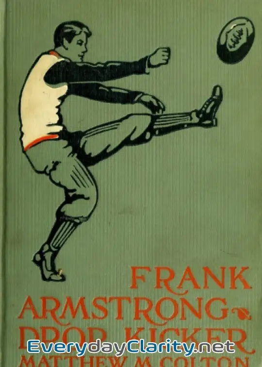 Book cover: Frank Armstrong, Drop Kicker