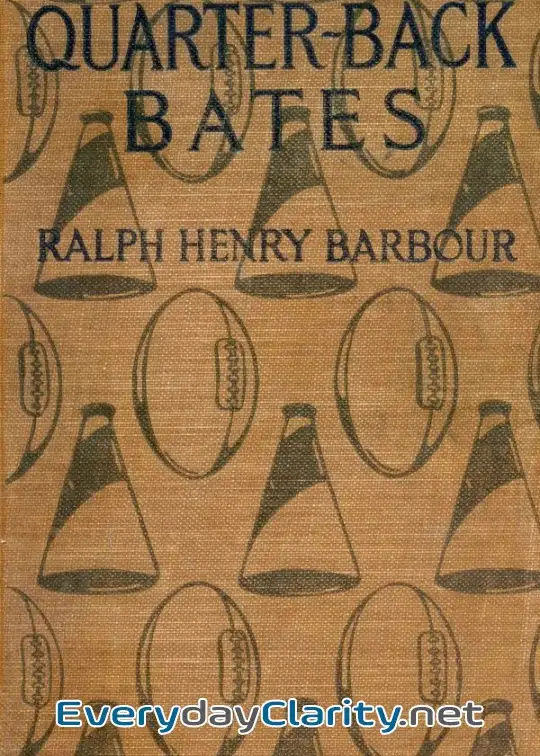 Book cover image Quarter-Back Bates