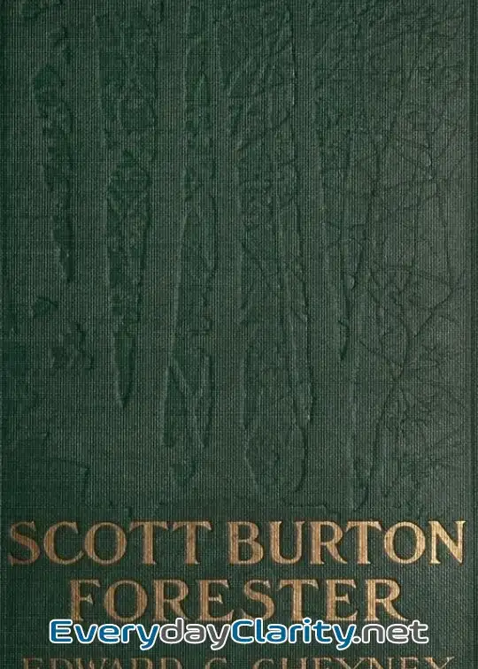 Book cover: Scott Burton, Forester