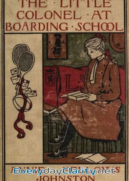 Book cover image The Little Colonel At Boarding-School