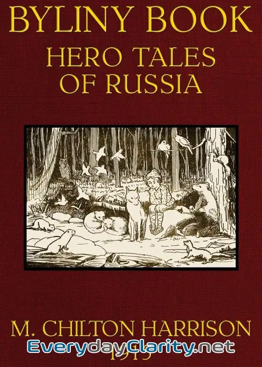 Book cover image Byliny Book. Hero Tales Of Russia