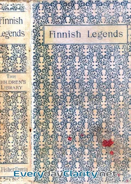 Book cover: Finnish Legends For English Children