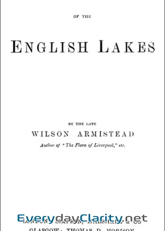 Book cover image Tales And Legends Of The English Lakes