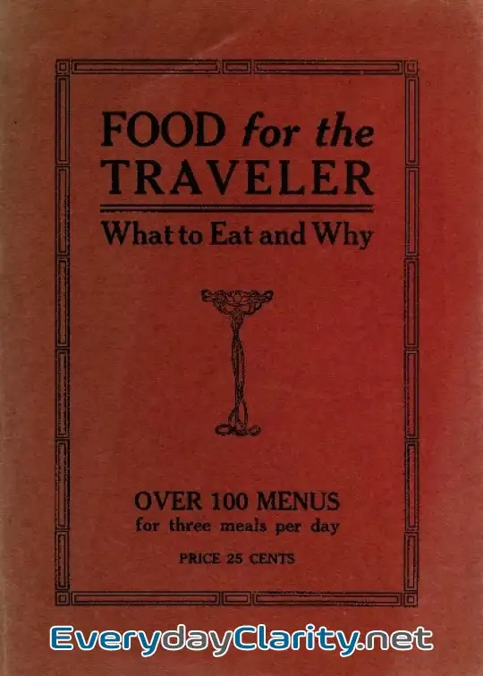 Book cover image Food For The Traveler