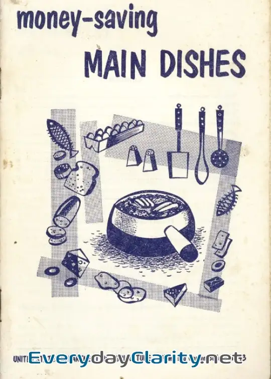 Book cover image Money-Saving Main Dishes
