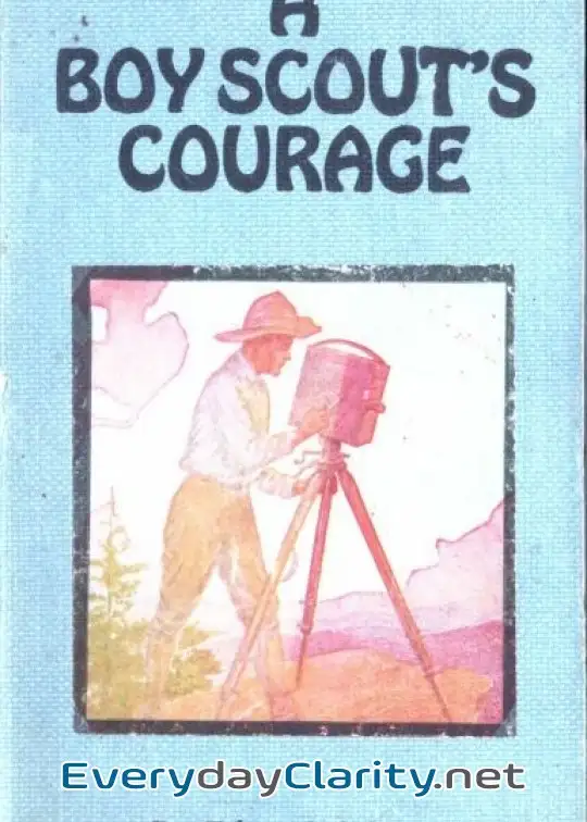 Book cover: A Boy Scout’s Courage