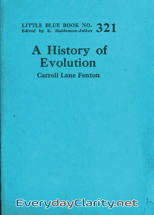 Book cover image A History Of Evolution