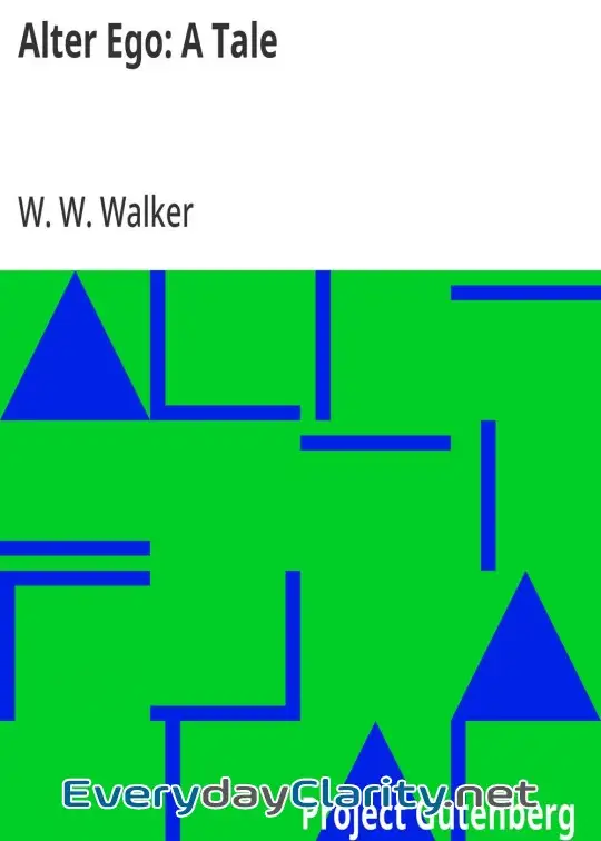 Book cover image Alter Ego. A Tale