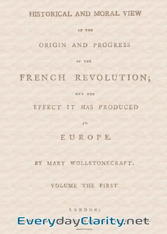 Book cover image An Historical And Moral View Of The Origin And Progress Of The French Revolution; And The