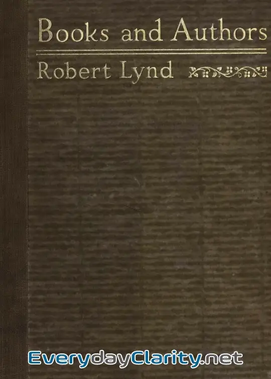 Book cover: Books And Authors
