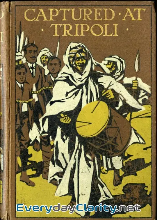 Book cover: Captured At Tripoli. A Tale Of Adventure