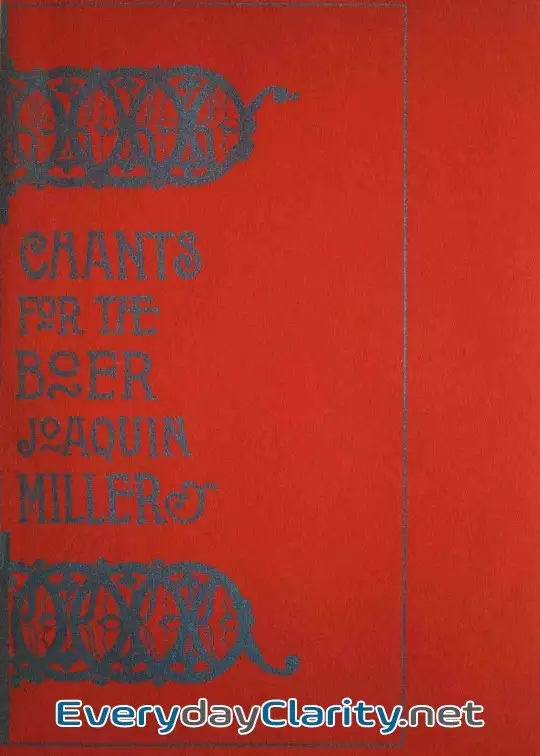 Book cover image Chants For The Boer