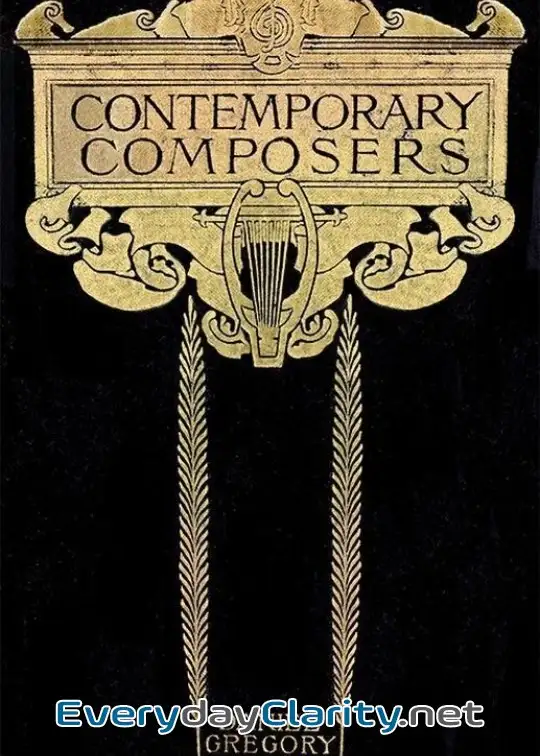 Book cover: Contemporary Composers