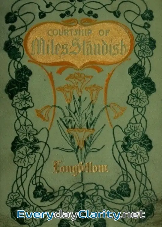 Book cover: Courtship Of Miles Standish . Minnehaha Edition