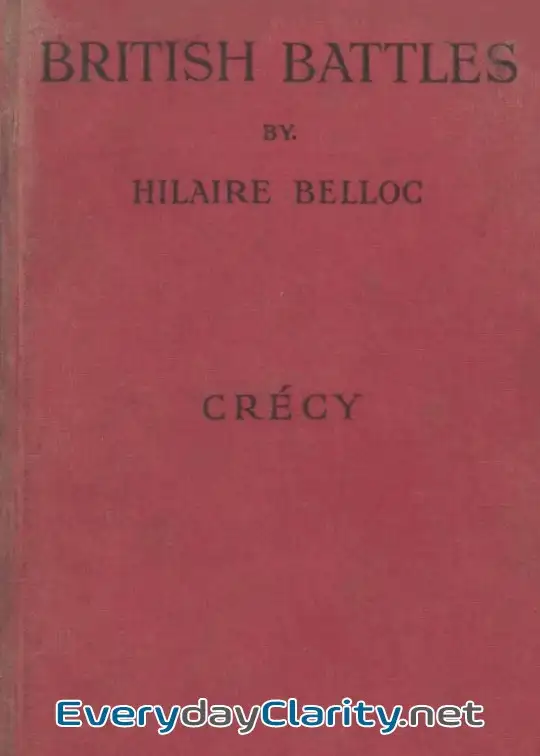 Book cover image Crécy