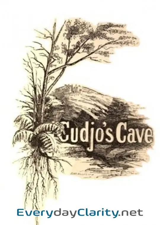 Book cover: Cudjo’s Cave