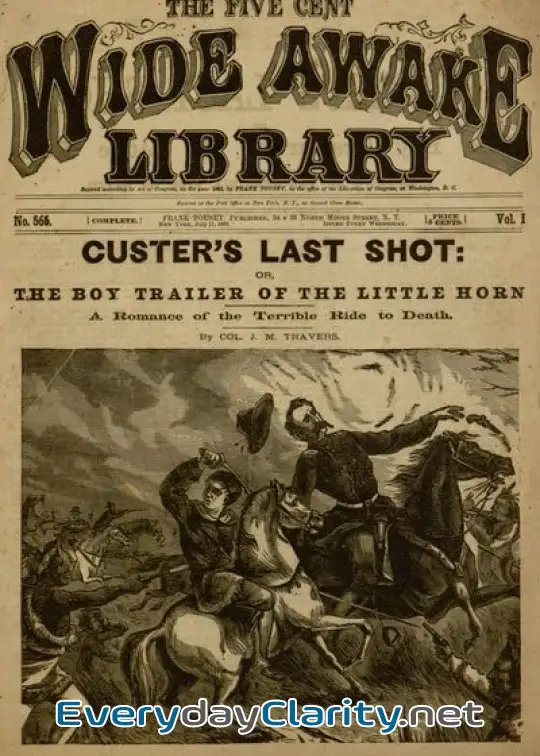 Book cover image Custer’s Last Shot; Or, The Boy Trailer Of The Little Horn